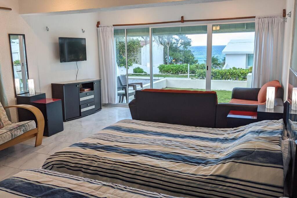 Cancun Oceanfront, Entire Apartment ภายนอก รูปภาพ